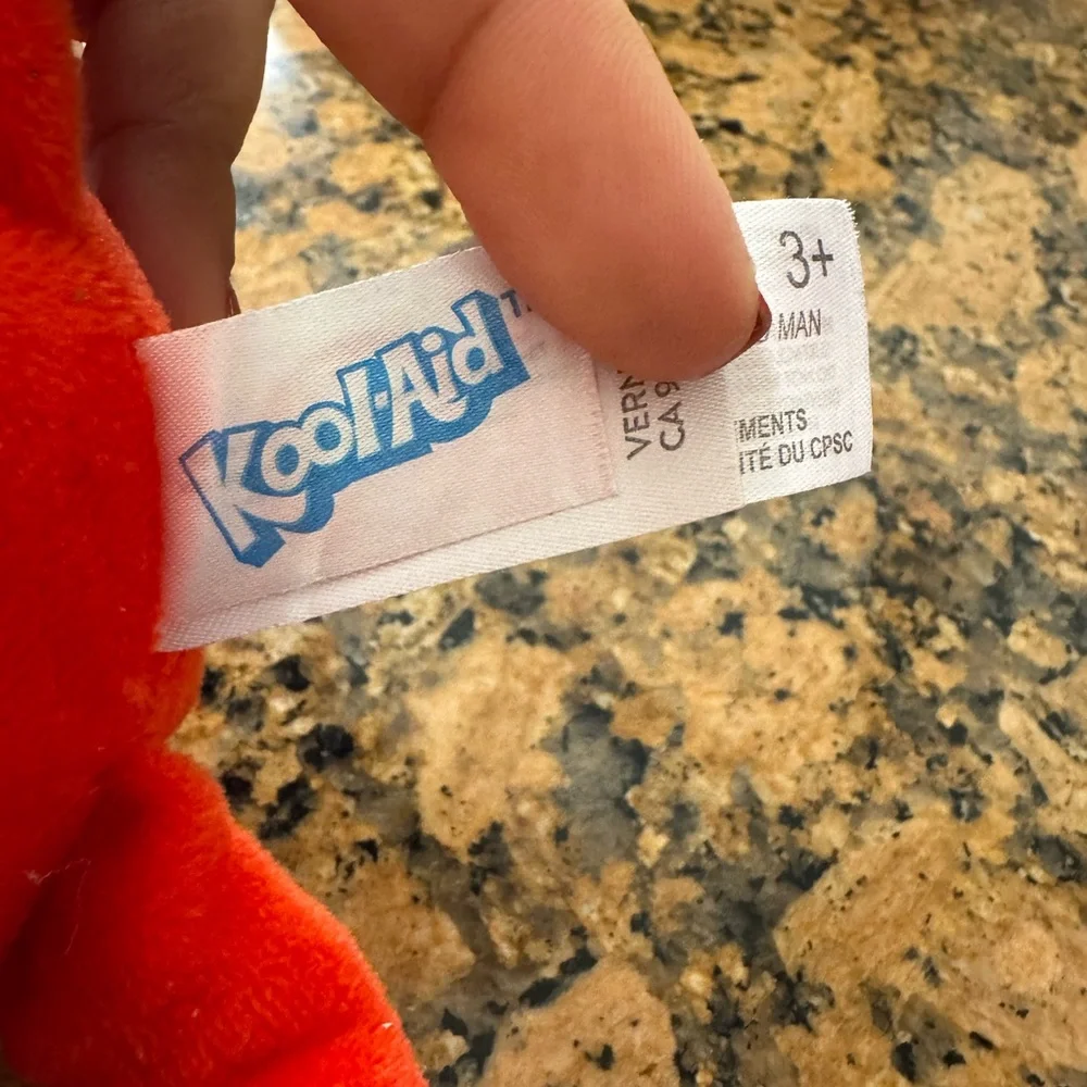 Vintage kool aid plush toy